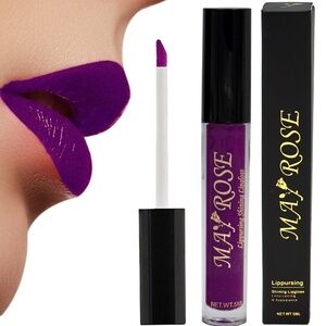 May Rose Lip Gloss Glitter Long lasting